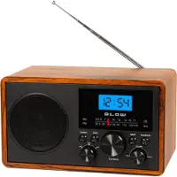 BLOW Radio analogique RA9 V.2 AM/FM (AM, FM, Bluetooth), Radio, Bronze, Noir