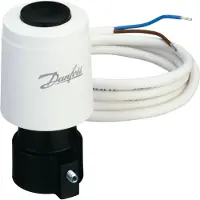 Danfoss Therm, servomoteur TWA-A/NO pour boîtier RA, 230 V, 50 Hz, câble 1,2 m, 1 pièce.