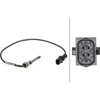 Hella Capteur De Température Des Gaz D'échappement 6Pt