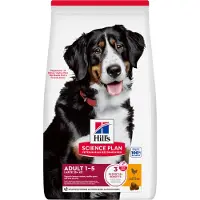 Hill's Pet Nutrition Science Plan Canine Adult Large breed Chicken 18 kg nourriture pour chiens de grande race poulet