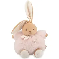 Kaloo Lapin potelé en peluche 25 cm rose Rose, taille unique