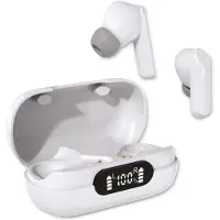 Denver TWE-40 Casque et écouteurs True Wireless Stereo (TWS) intra-auriculaire Appels/Musique Bluetooth Blanc (111191120460)