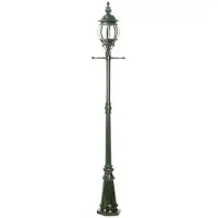 Ks Verlichting Lampe de jardin classique Santiago noir