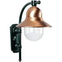 Ks Verlichting Lampe d'extérieur classique Toscane cuivre - vert