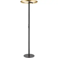 SLV 1006353 ONE STRAIGHT FL, Lampadaire noir/laiton 20W 1200lm 2700/3000K CRI90 140