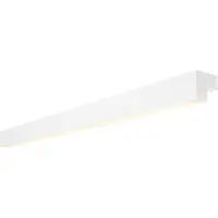 SLV L-LINE 120 LED, applique et plafonnier, IP44, 3000K, 3000lm, blanc