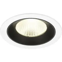 SLV Spot encastré Numinos L blanc/noir 4000K - 40 deg