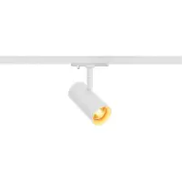 SLV Spot sur rail LED Noblo Monophasé - blanc - 2700K