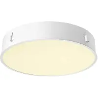 SLV Plafonnier encastré Medo 60 blanc Ø 60cm avec cadre