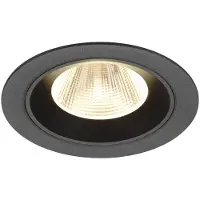 SLV Spot encastré Numinos M noir 3000K - 20 deg