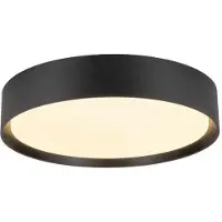 SLV Plafonnier Decona 30 noir Ø 30cm