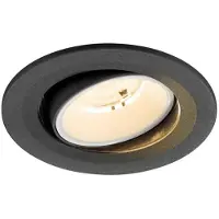 SLV Spot encastré Numinos Move S noir/blanc 2700K - 55 deg