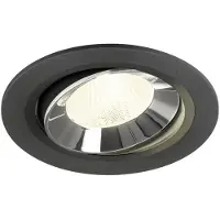 SLV Spot encastré Numinos Move L noir/chrome 4000K - 40 deg