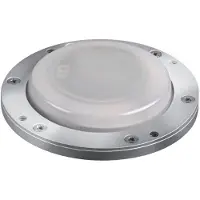 SLV Lampe encastrée Small Plot Acier inoxydable pour Sideshine