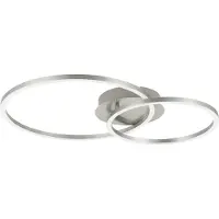 Eglo Plafonnier design Palmaves 2 nickel