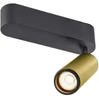 SLV Spot monté en surface Grip! M or avec noir 2700K