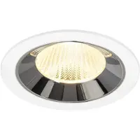 SLV Spot encastré Numinos L blanc/chrome 3000K - 40 deg