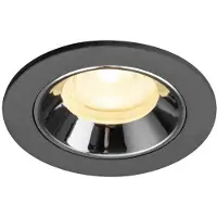 SLV Spot encastré Numinos XS noir/chrome 3000K - 40 deg