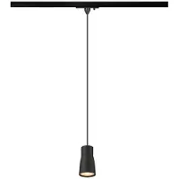 SLV PURI 2.0 Dome, 1 lampe suspendue, GU10, longueur de suspension 200cm, 1x max. 6W, noir 1008262