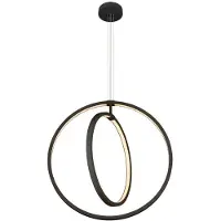 SLV Lampe suspendue de bureau One Vertical LED - noir