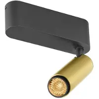 SLV Spot monté en surface Grip! S or avec noir 2700K