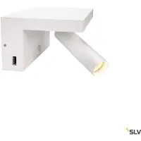SLV KARPO Bedside, applique murale intérieure à LED, blanc, 3000K
