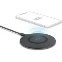Hama Chargeur sans fil, chargeur sans fil pour smartphone, 15 W, noir