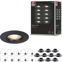 Paulmann lampe à encastrer set de 10 lampes fixes