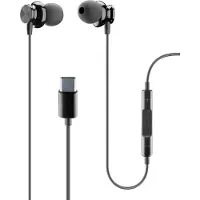 Cellularline Casque USB-C In Ear avec microphone Noir