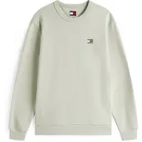Tommy Hilfiger Hommes, Pull-over, Tjm Reg Badge Crew Ext, Vert, (XXL)