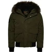 Superdry Homme Bomber Everest Kaki Taille: XL
