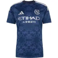 Adidas Maillot 'New York City FC 26/27' bleu cobalt / argent