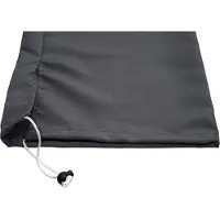 Mendler Housse De Protection Pour Parasol En Aluminium N23 2x3m, Housse Cover Avec Cordon De Serrage Anthracite