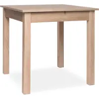 Intertrade Table extensible avec 1 plateau extensible (40 cm chacun), extensible à 120, 160, 180, 200 cm,Reproduction chêne Sonoma, LxHxP : 80x76,5x80 cm ; 2043