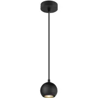 SLV Suspension élégante Light Eye 90 noir Ø 9cm