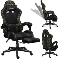 Huzaro Force 4.7 Camo Mesh Gaming Chair Vert,Noir