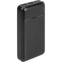 Rivacase Powerbank 20000mAh 1 port USB C 22.5W PD/QC Noir