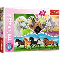 Trefl 13248 Puzzle Beaux chevaux - 200 pièces