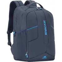 Rivacase Riva Case Borneo 7861 - Sac à dos pour ordinateur portable - eco - 17.3" - bleu foncé
