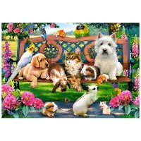 Castorland Puzzle 1000 pièces Petits animaux dans le parc 104406