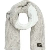 Superdry Cable Scarf Beige Femme