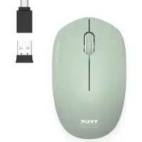 Port Designs Souris sans fil - - Collection II 900543 - 2,4 GHz - Vert olive