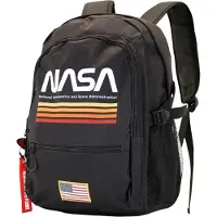 KARACTERMANIA NASA Fight sac à dos scolaire à deux compartiments Noir