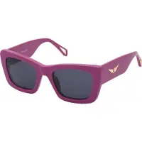 Zadig & Voltaire Szv411 Woman Sunglasses Violet Smoke / CAT3 Femme