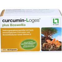 Dr. Loges + Co. GmbH curcumin-Loges plus Boswellia gélules, 120 pcs., 120 pcs. gélules