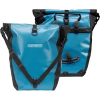 Ortlieb - Sacoches de vélo 2 x 20L pour roue arrière - Back-Roller Classic QL2.1 40L Petrol/Black - Bleu