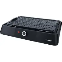 Steba Grill de table VG P20 BBQ, revêtement antiadhésif, surface de cuisson 39 x 22 cm, noir