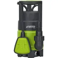 Vito Pompe de relevage Eaux usées 750W Câble 10m Égouts, Caves innondées, eaux sanitaires