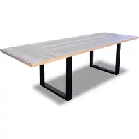 AEA Esstisch Esszimmertisch Essecke Tisch Esszimmer Modern Holz Braun