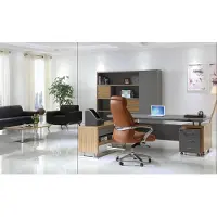 AEA Elegantes Chesterfield-Sofa aus Leder in Braun für Wohnzimmer